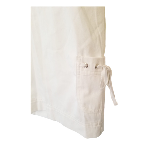 Studio Works White Capri Shorts Women's size 12P 32 Inseam 12 in NWT - Picture 7 of 10
